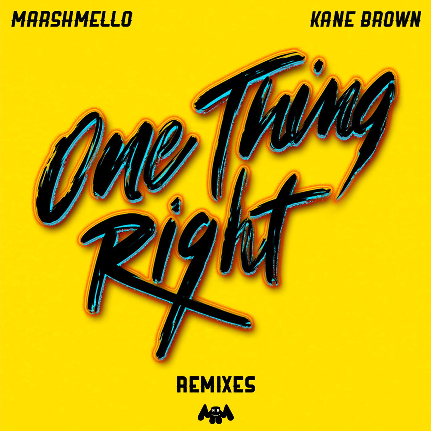 One Thing Right (Remixes)专辑