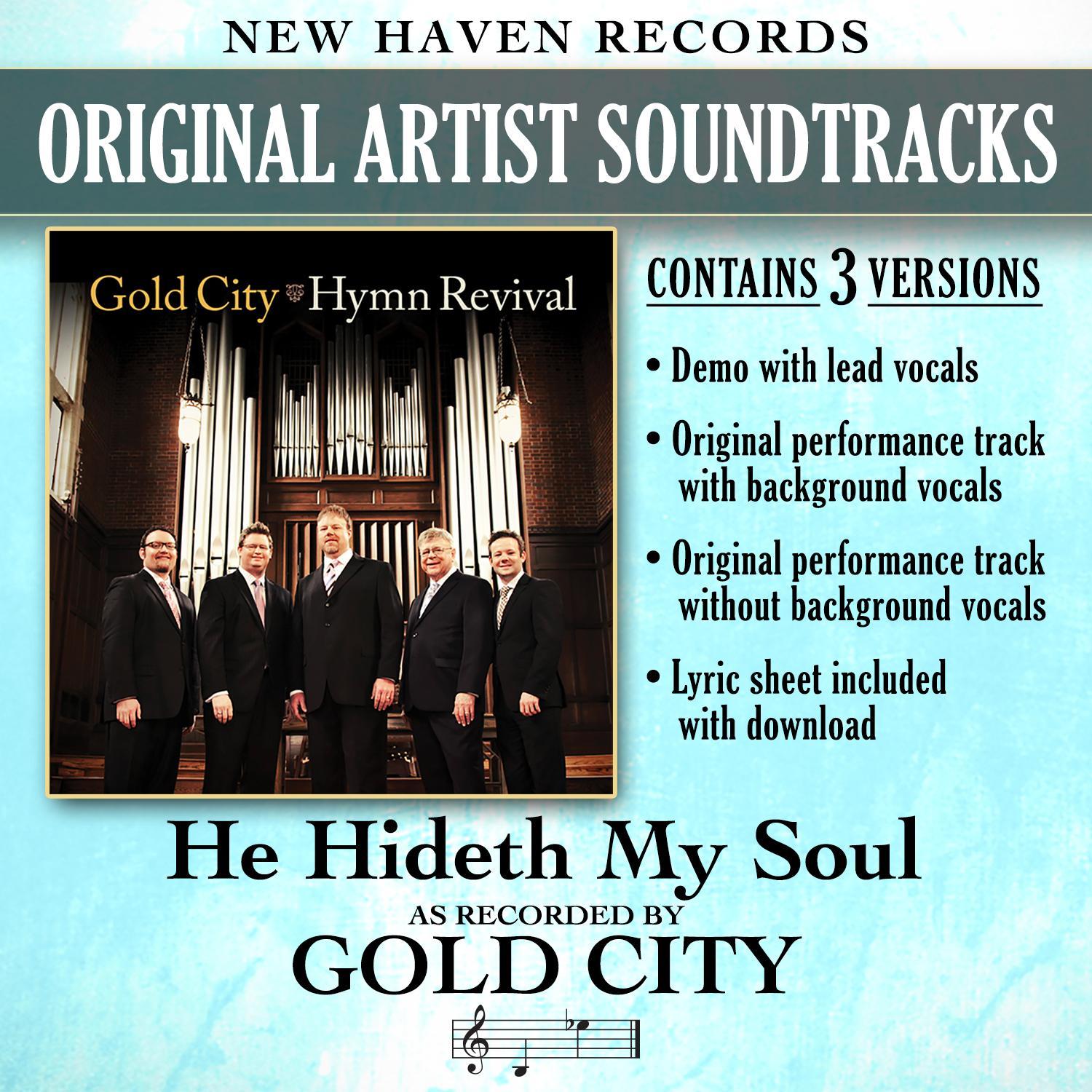He Hideth My Soul (Performance Tracks)