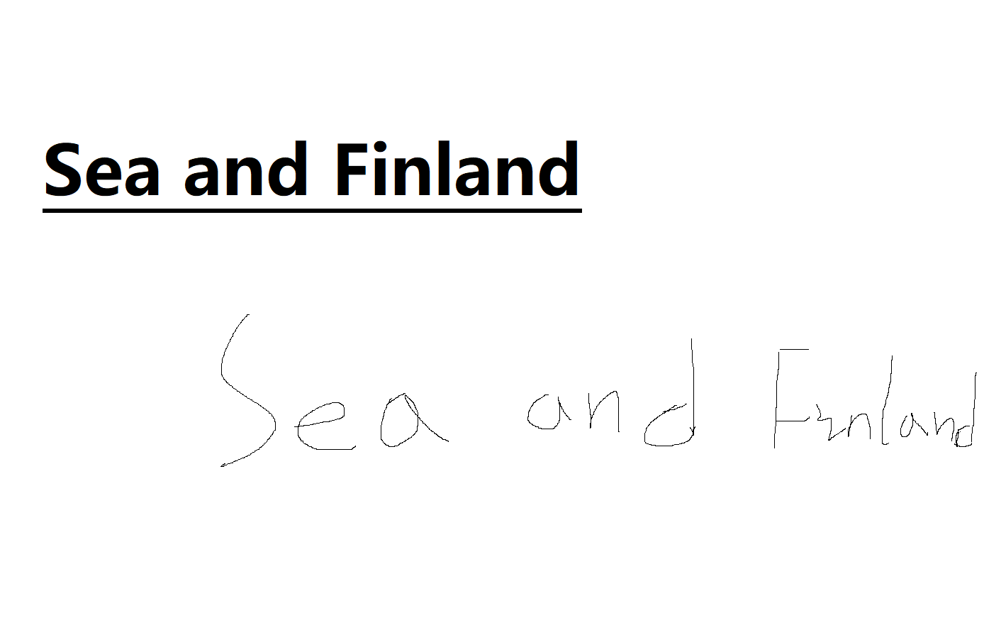 Sea and Finland 大海与芬兰专辑