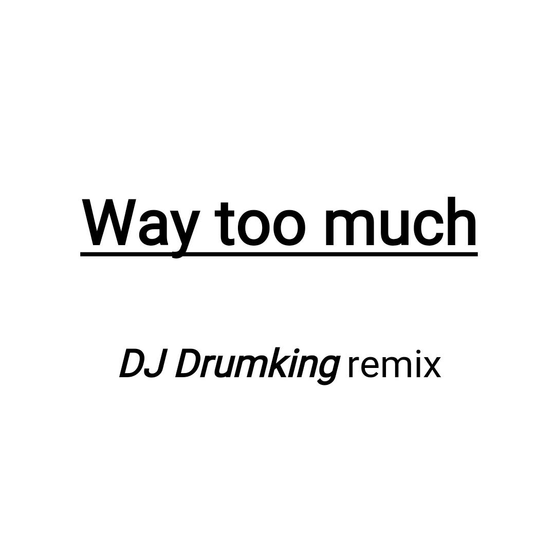 Way too much(Drumking bootleg)专辑