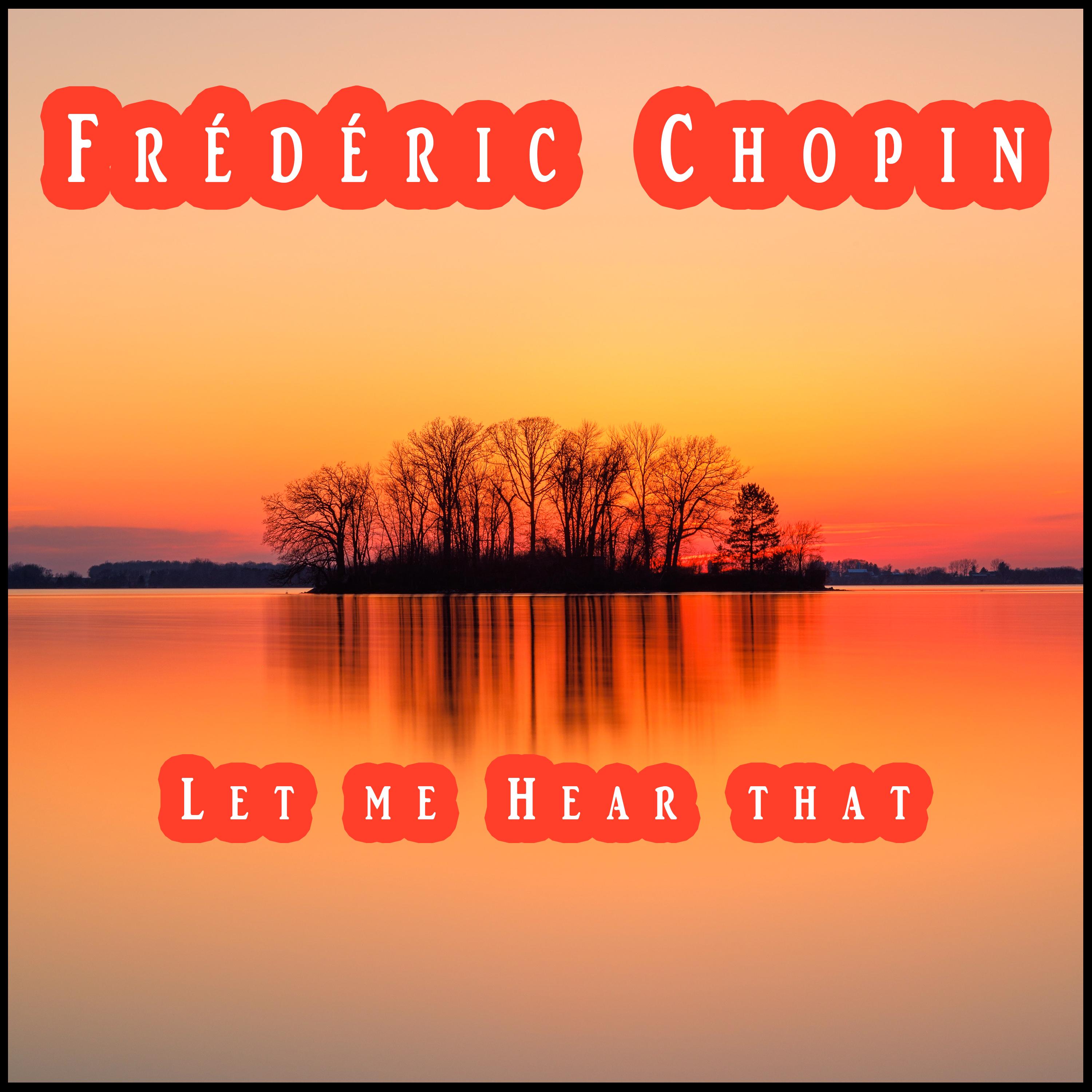 Let me Hear that (Electronic Version)