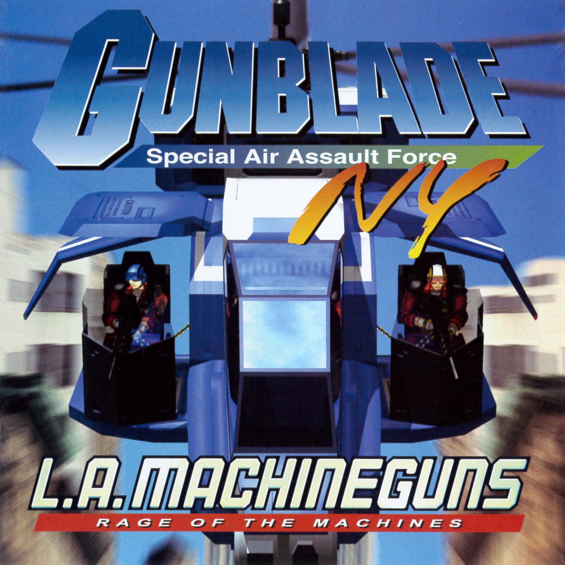 GUNBLADE NY & L.A. MACHINEGUNS ORIGINAL SOUNDTRACK