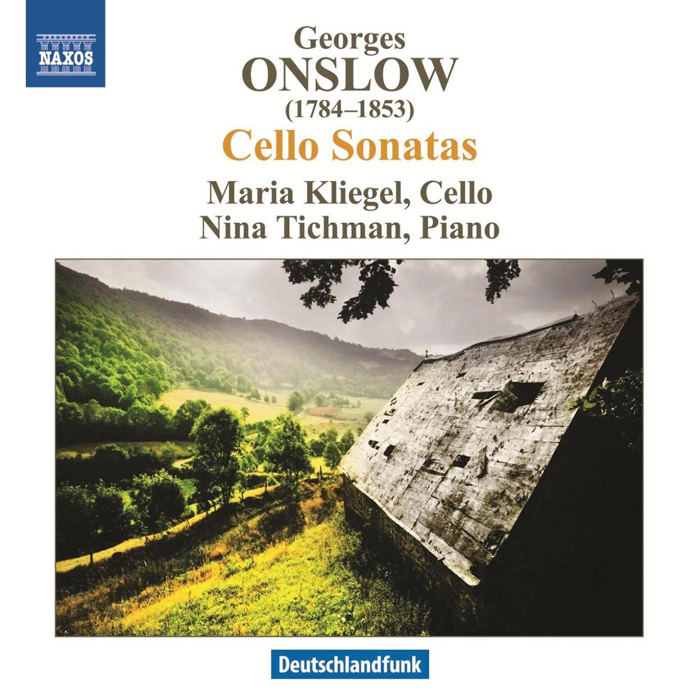 ONSLOW, G.: Cello Sonatas, Op. 16, Nos. 1-3 (Kliegel, Tichmann)