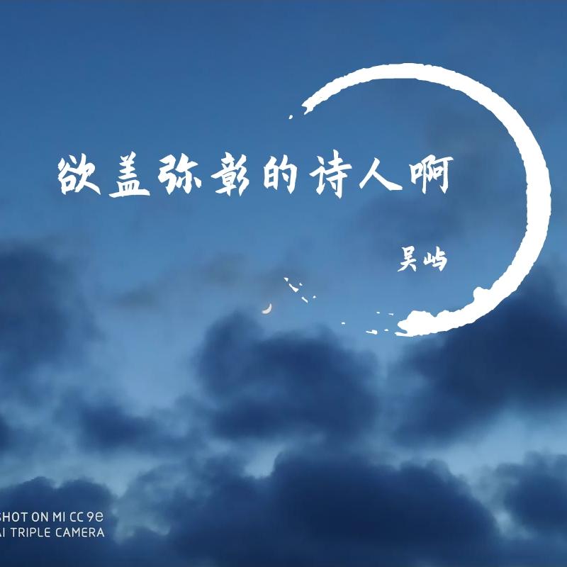 欲盖弥彰的诗人啊