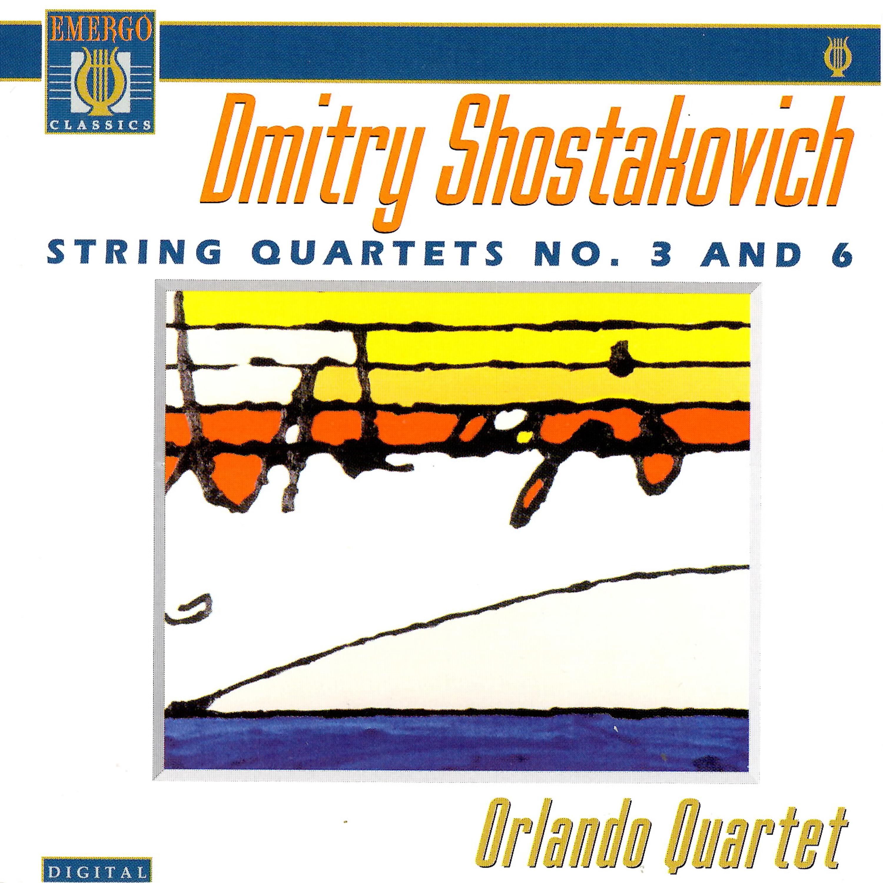 Shostakovich: String Quartets No. 3, Op. 73 and No. 6, Op. 101