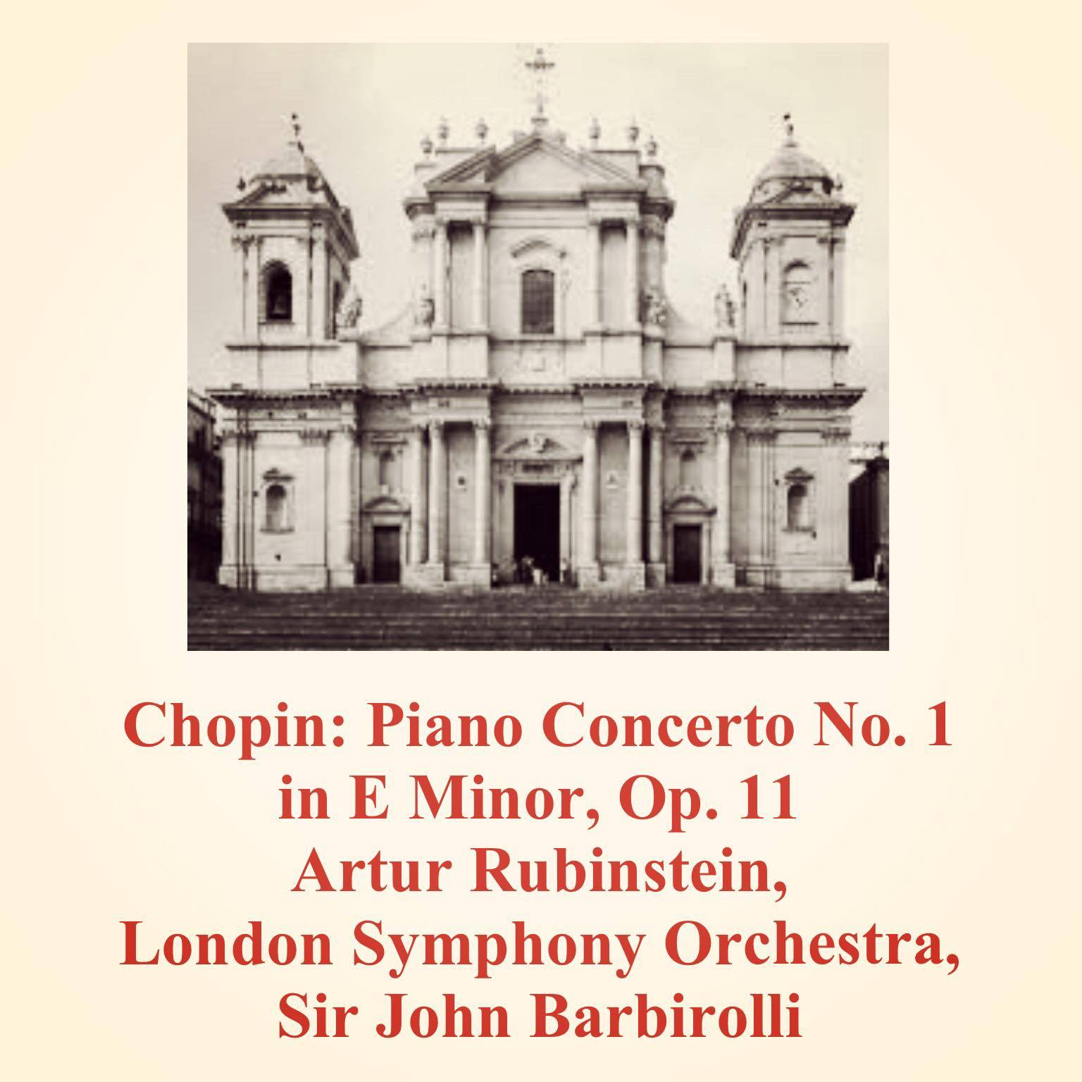 Chopin: Piano Concerto No. 1 in E Minor, Op. 11