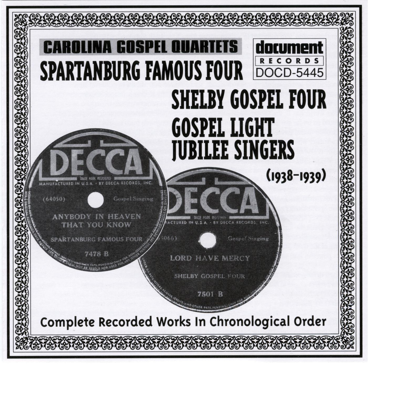 Gospel Light Jubilee Singers - What Are They Doing In Heaven Today?