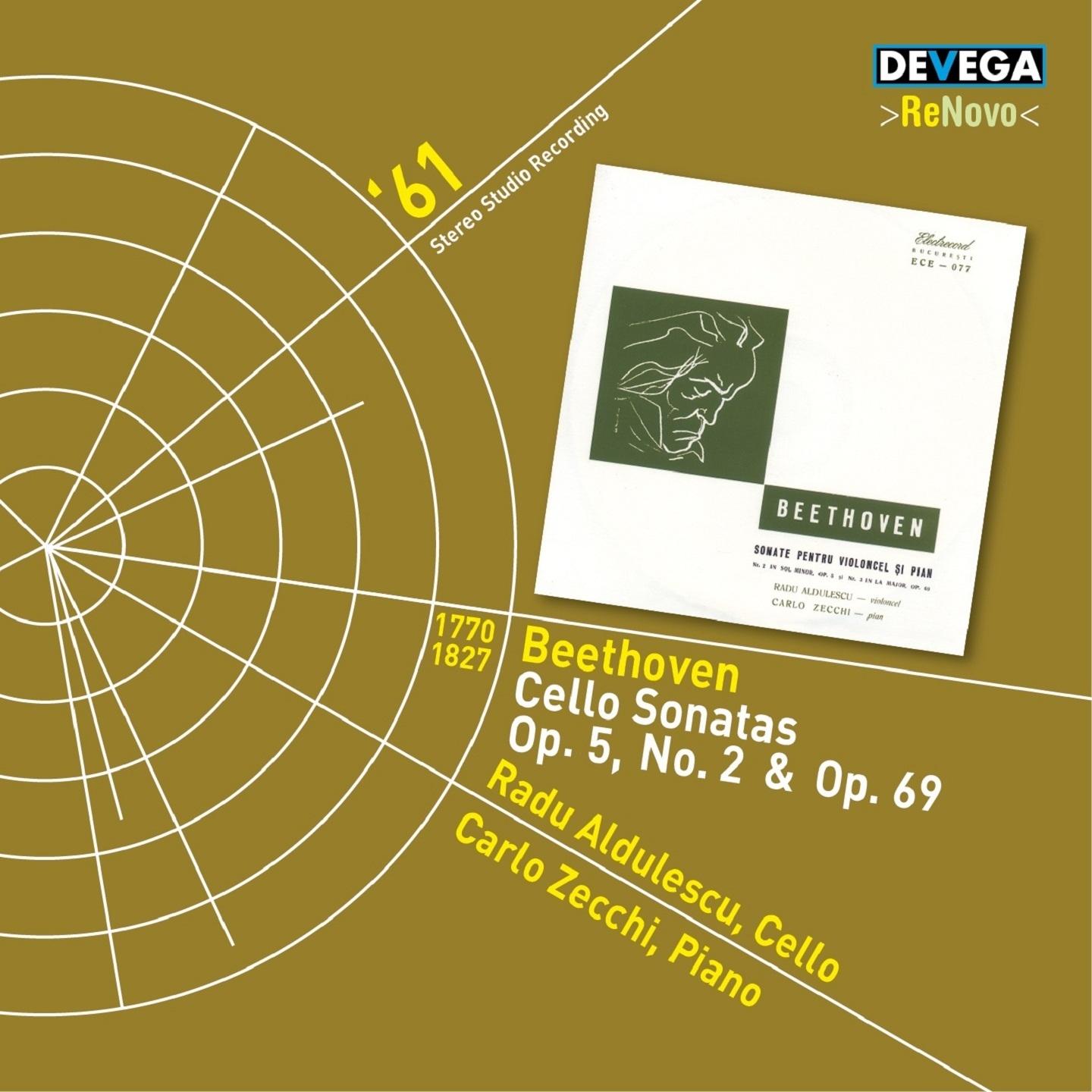 Beethoven: Cello Sonatas, Op. 5 No. 2 & Op. 69