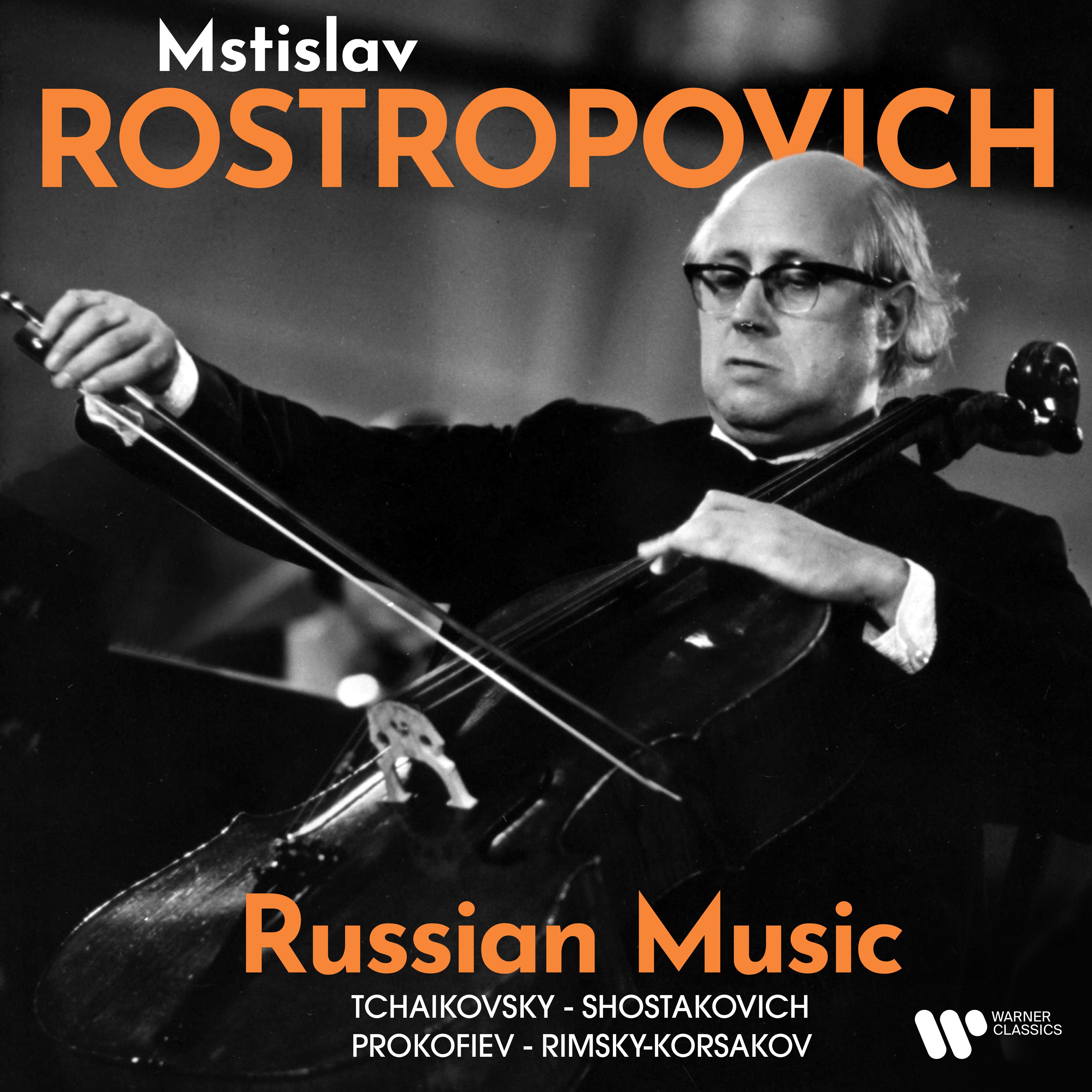 Mstislav Rostropovich - Variations on a Rococo Theme, Op. 33:Variation IV. Andante grazioso - Un poco animato