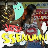Ssenunni - Jessi厉害的姐姐 韩文气氛女歌伴奏 两段重复无空拍 爱月