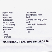 Paris, Bataclan, 26.05.96
