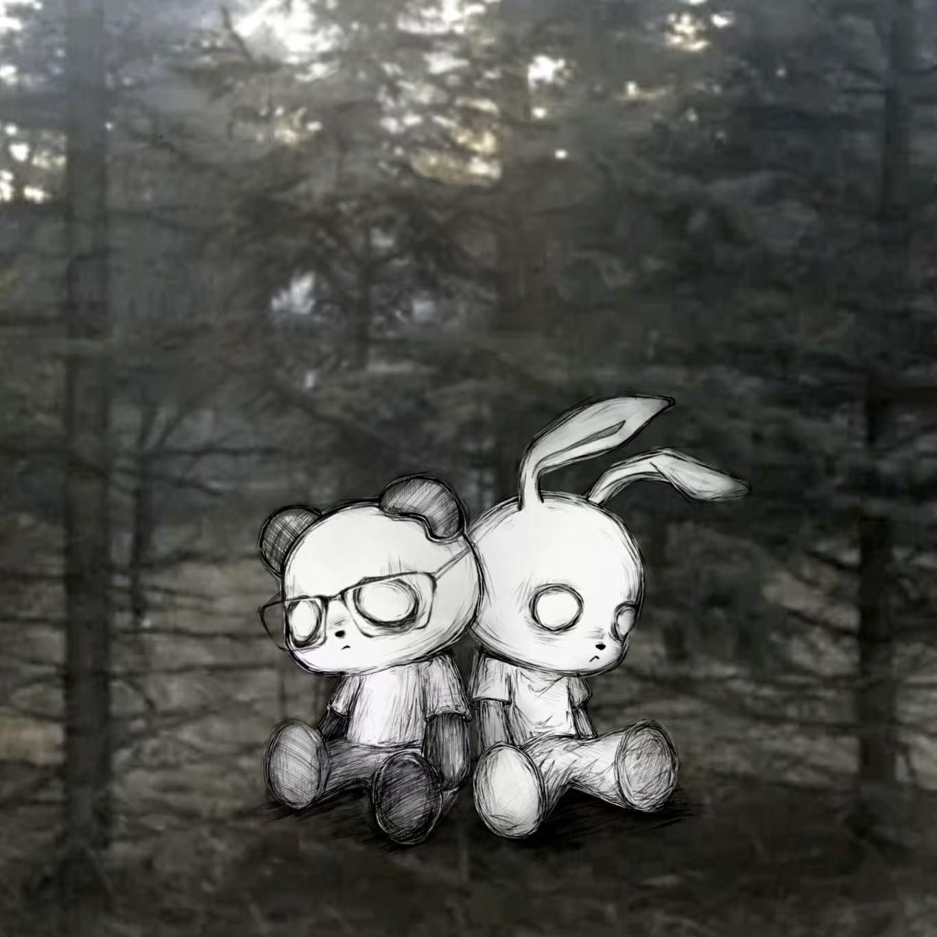 panda bunny tape