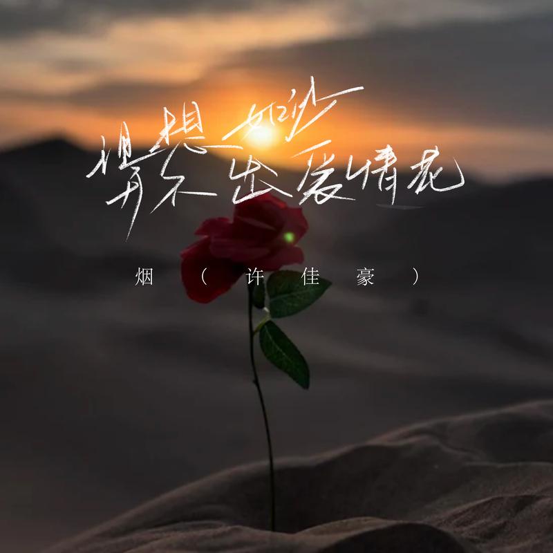 理想如沙开不出爱情花