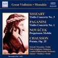 MOZART: Violin Concerto No. 3 / PAGANINI: Violin Concerto No. 1 (Menuhin) (1934-1952)