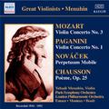 MOZART: Violin Concerto No. 3 / PAGANINI: Violin Concerto No. 1 (Menuhin) (1934-1952)