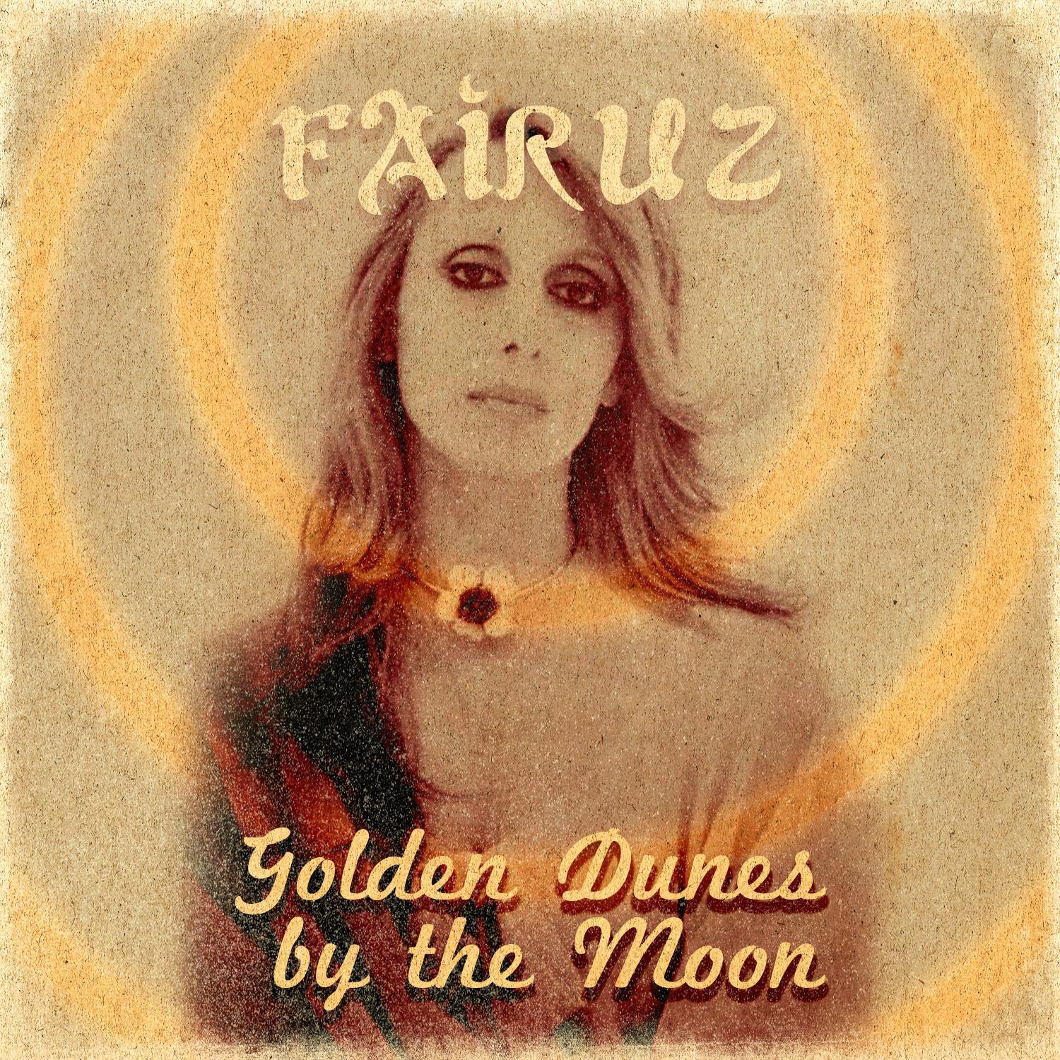 Golden Dunes by the Moon