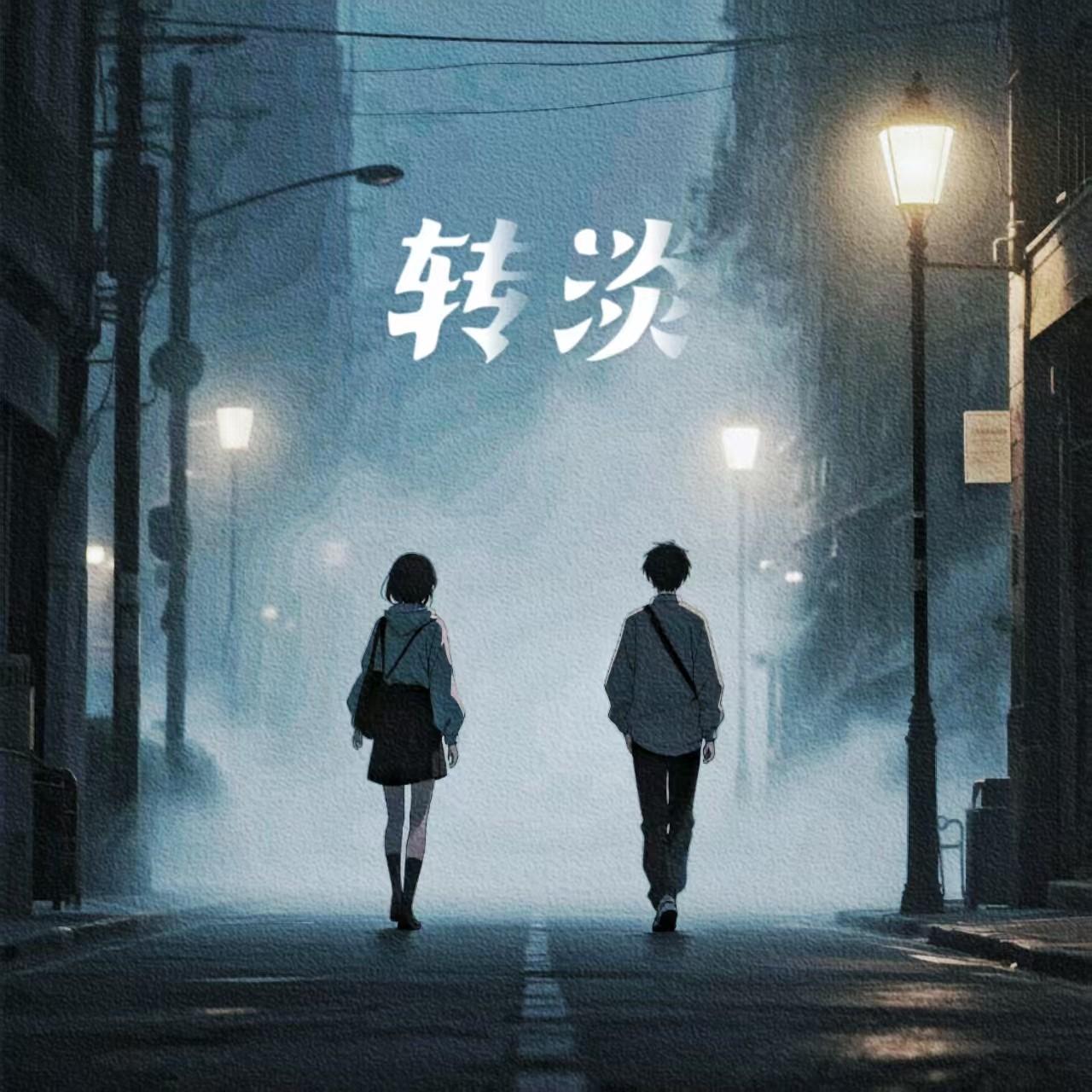 转淡