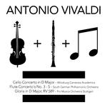 Antonio Vivaldi: Cello Concerto in D Major, Flute Concerto's No. 3 - 5 & Gloria in D Major, Rv 589专辑