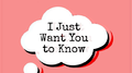 I Just Want You to Know专辑