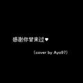 感谢你曾经来过（COVER）