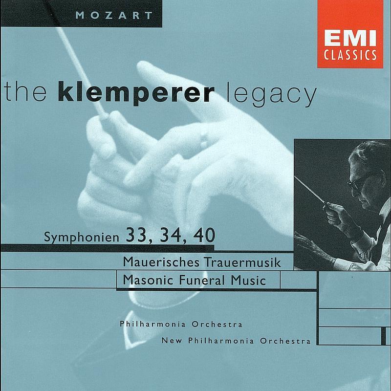 Mozart: Symphonies Nos.33, 34 & 40 Etc.