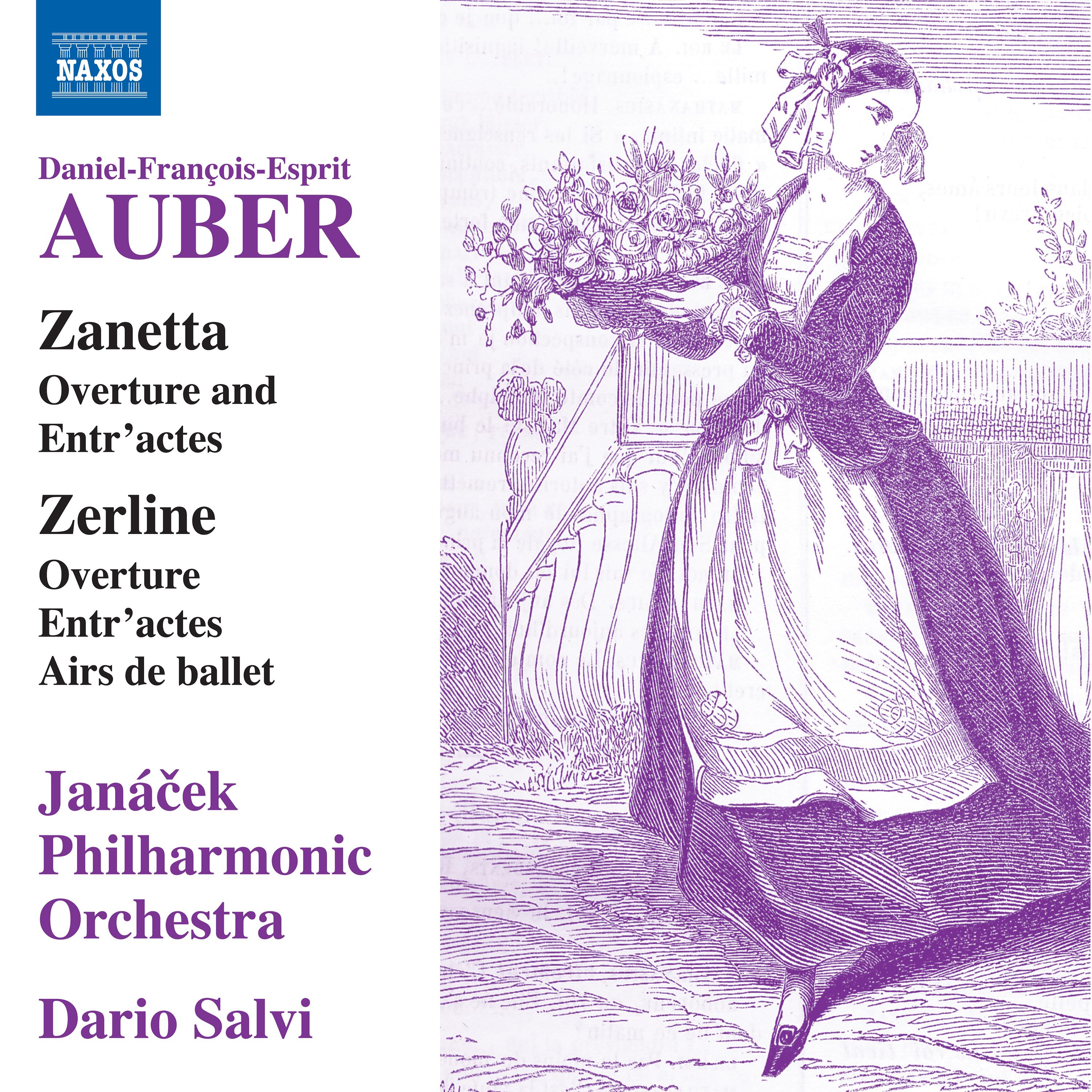 AUBER, D.-F.: Overtures, Vol. 5 - Zanetta / Zerline (Janáček Philharmonic, Salvi)