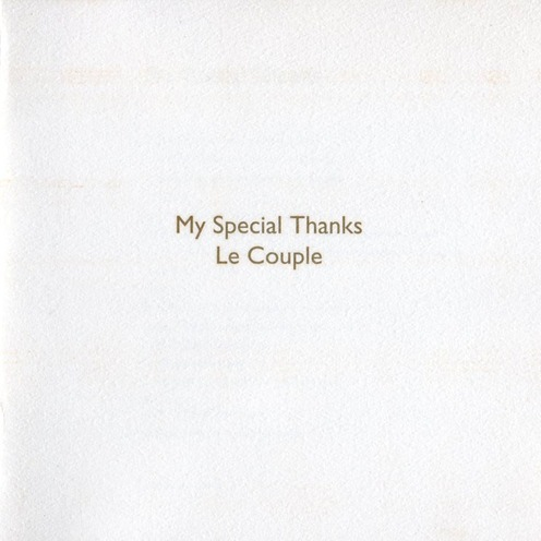 My Special Thanks