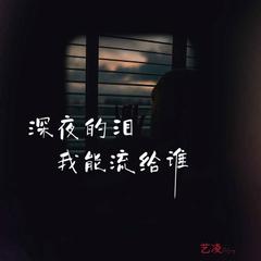 深夜的泪我能流给谁 (伴奏)