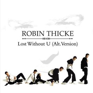Robin Thicke - Lost Without U （升8半音）