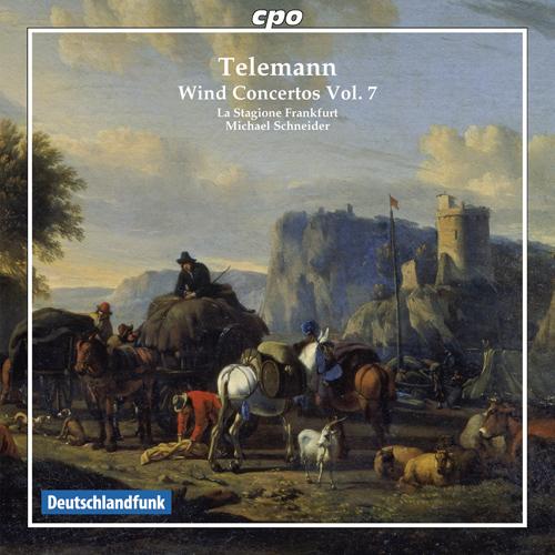 TELEMANN, G.P.: Wind Concertos, Vol. 7 (La Stagione Frankfurt, Schneider)