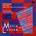 Mendelssohn: Violin Sonata in F Minor, Op. 4, MWV Q12 - Fritz Brun: Violin Sonata No. 1 in D Minor -