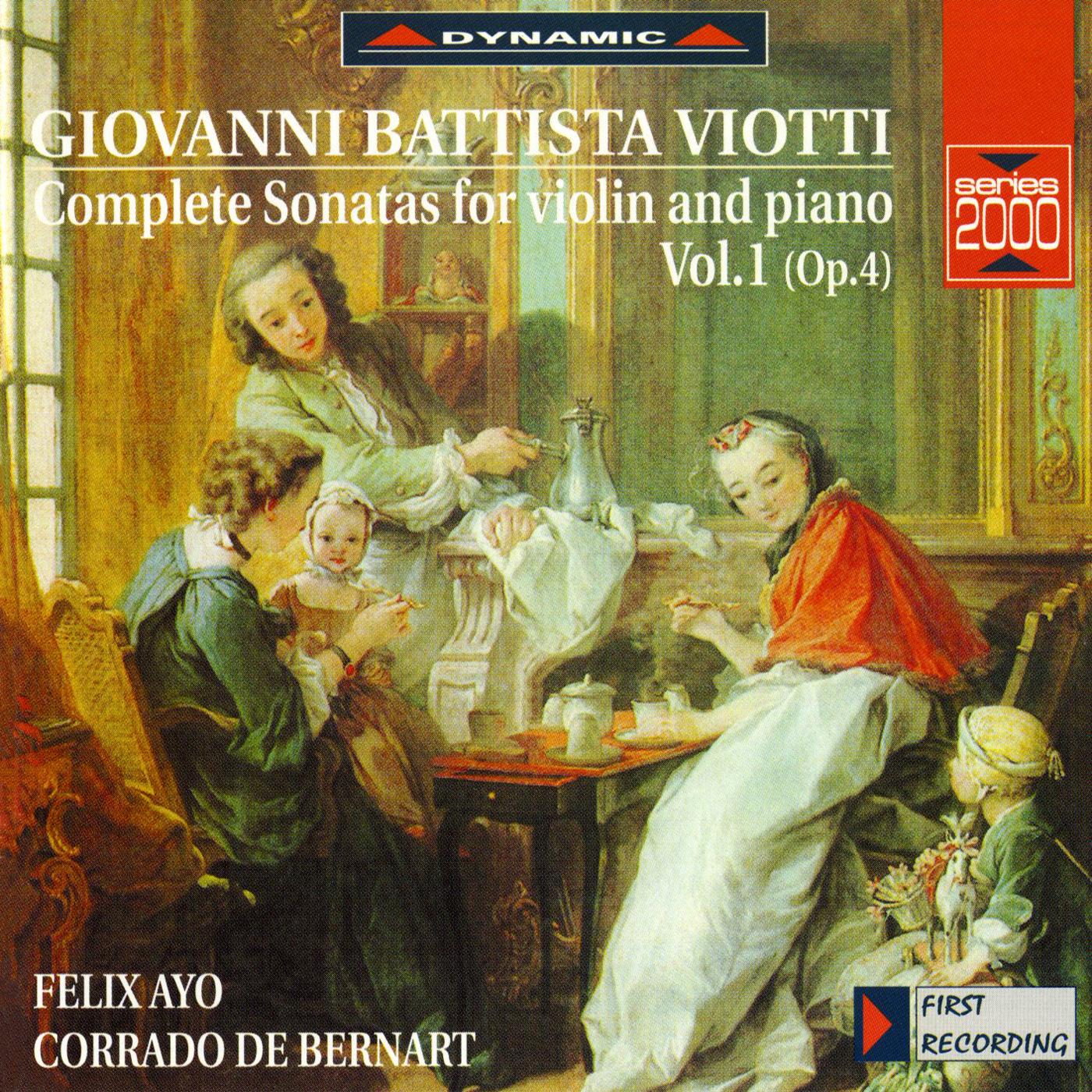 Viotti: Violin Sonatas, Vol. 1