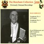 SIBELIUS, J.: Symphonies Nos. 4 and 6 (Royal Philharmonic, BBC Symphony, Beecham) (1951, 1954)专辑