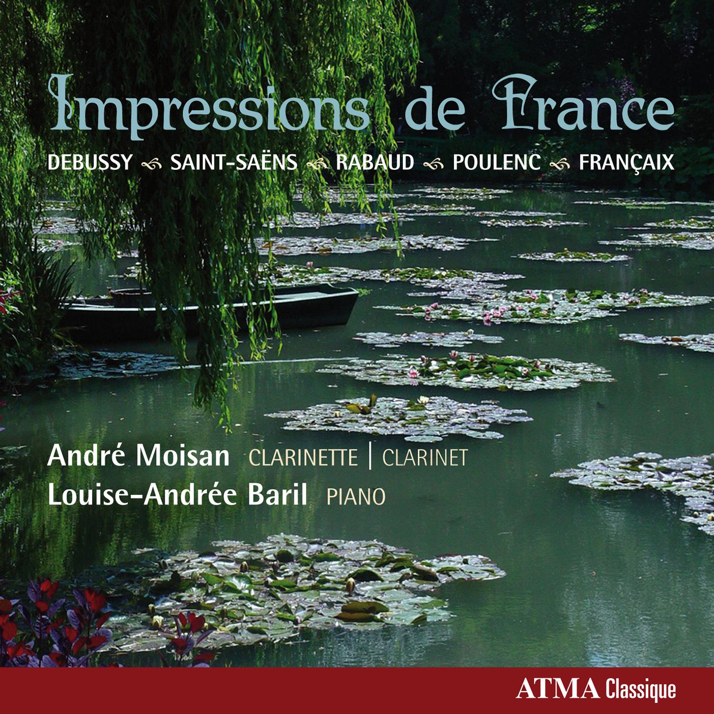 Andre Moisan - Clarinet Sonata in E-Flat Major, Op. 167:III. Lento