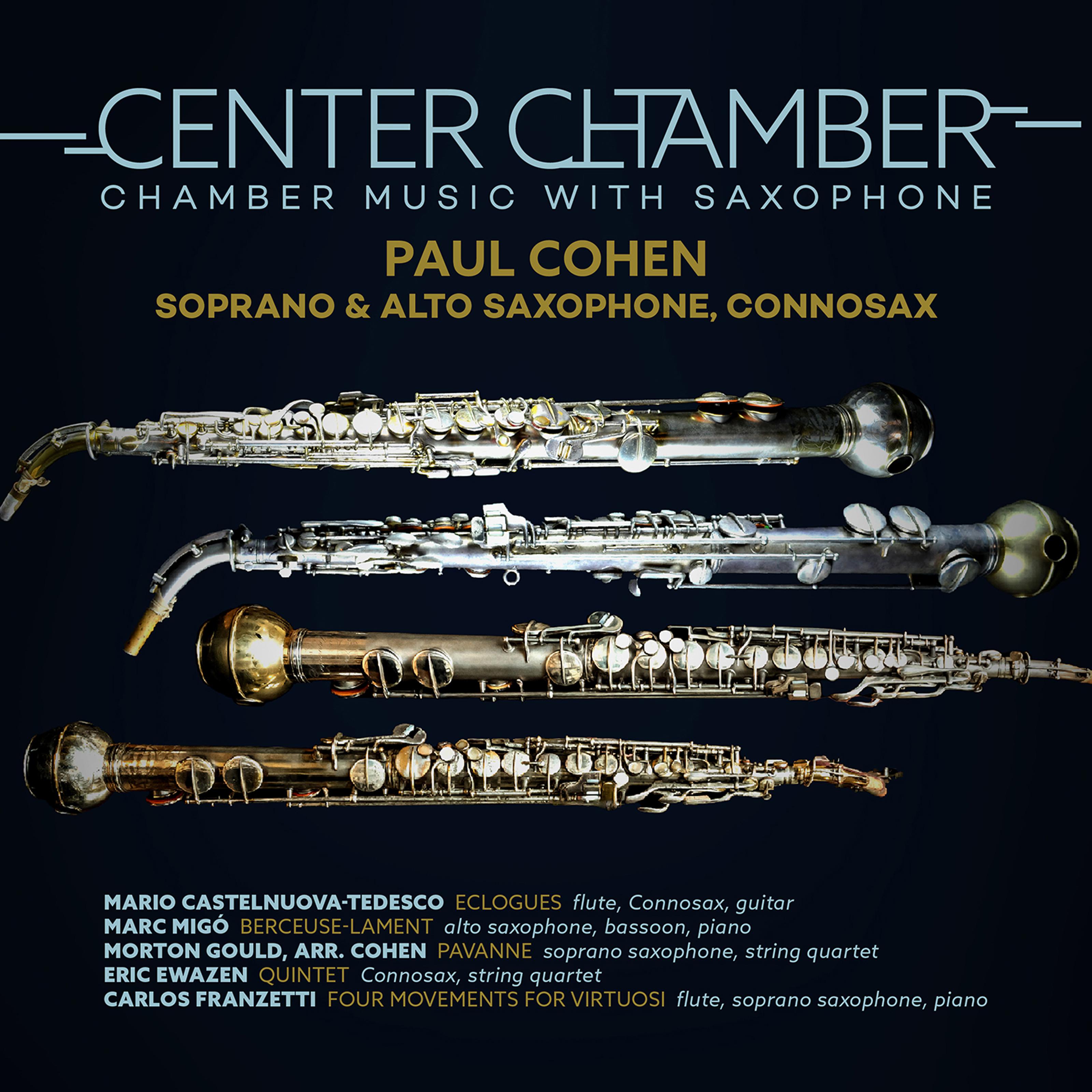 Paul Cohen - Quintet for Connosax & String Quartet:III. Allegro molto