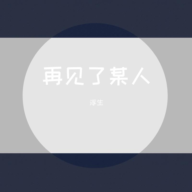 再见了某人
