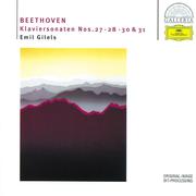 Beethoven: Piano Sonatas Nos.27, 28, 30 & 31