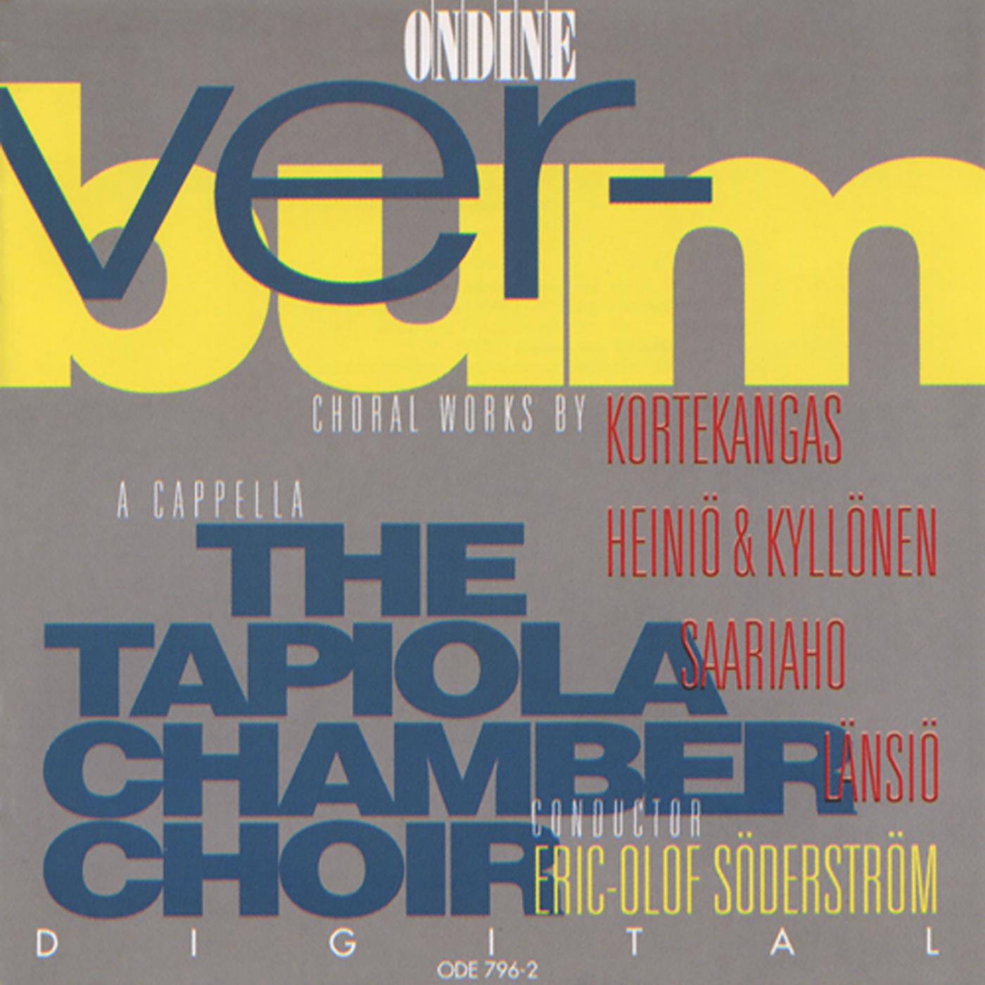 Tapiola Chamber Choir - Ciclo (Cycle), Op. 5:I. Fuga