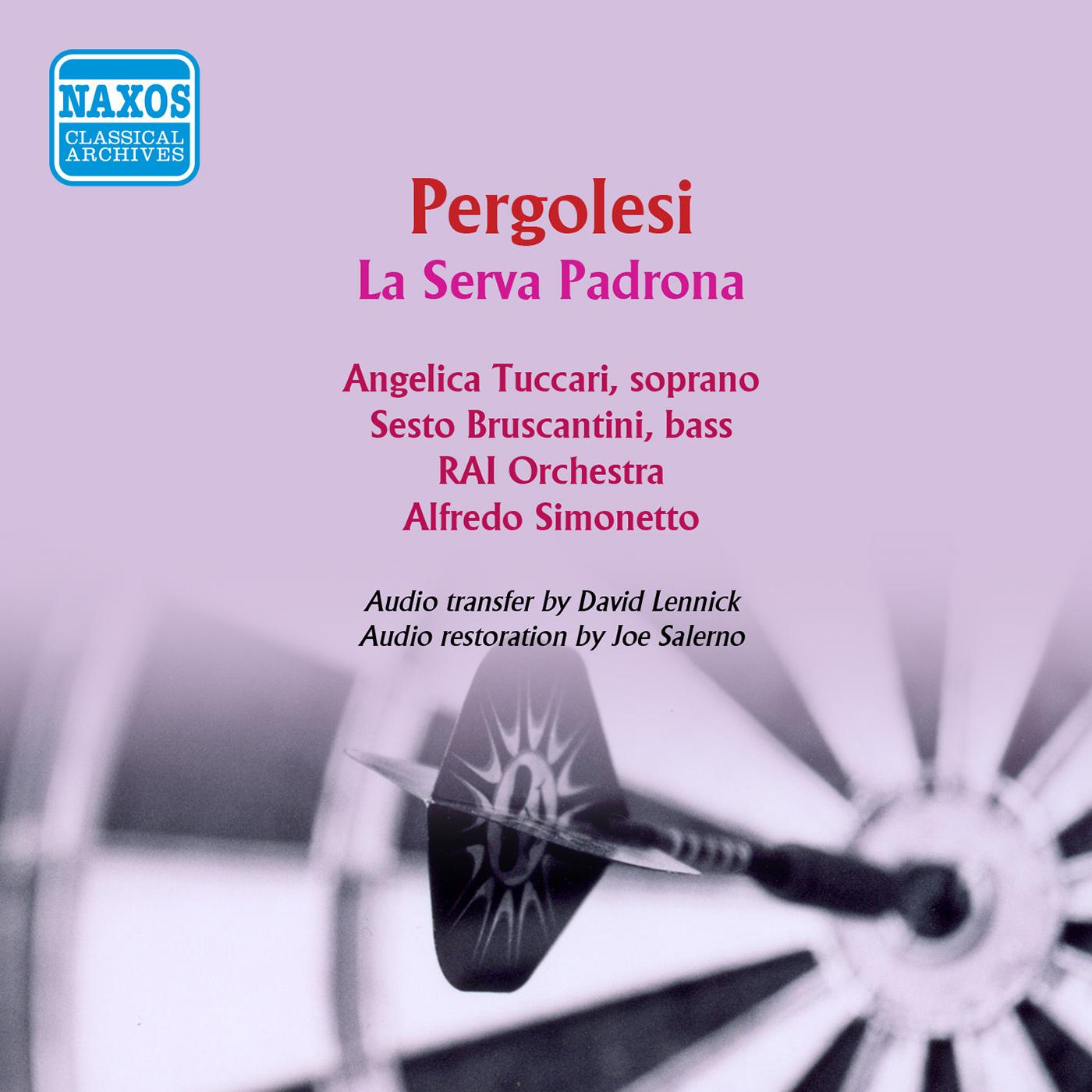 PERGOLESI, G.B.: Serva padrona (La) (Simonetto) (1950)