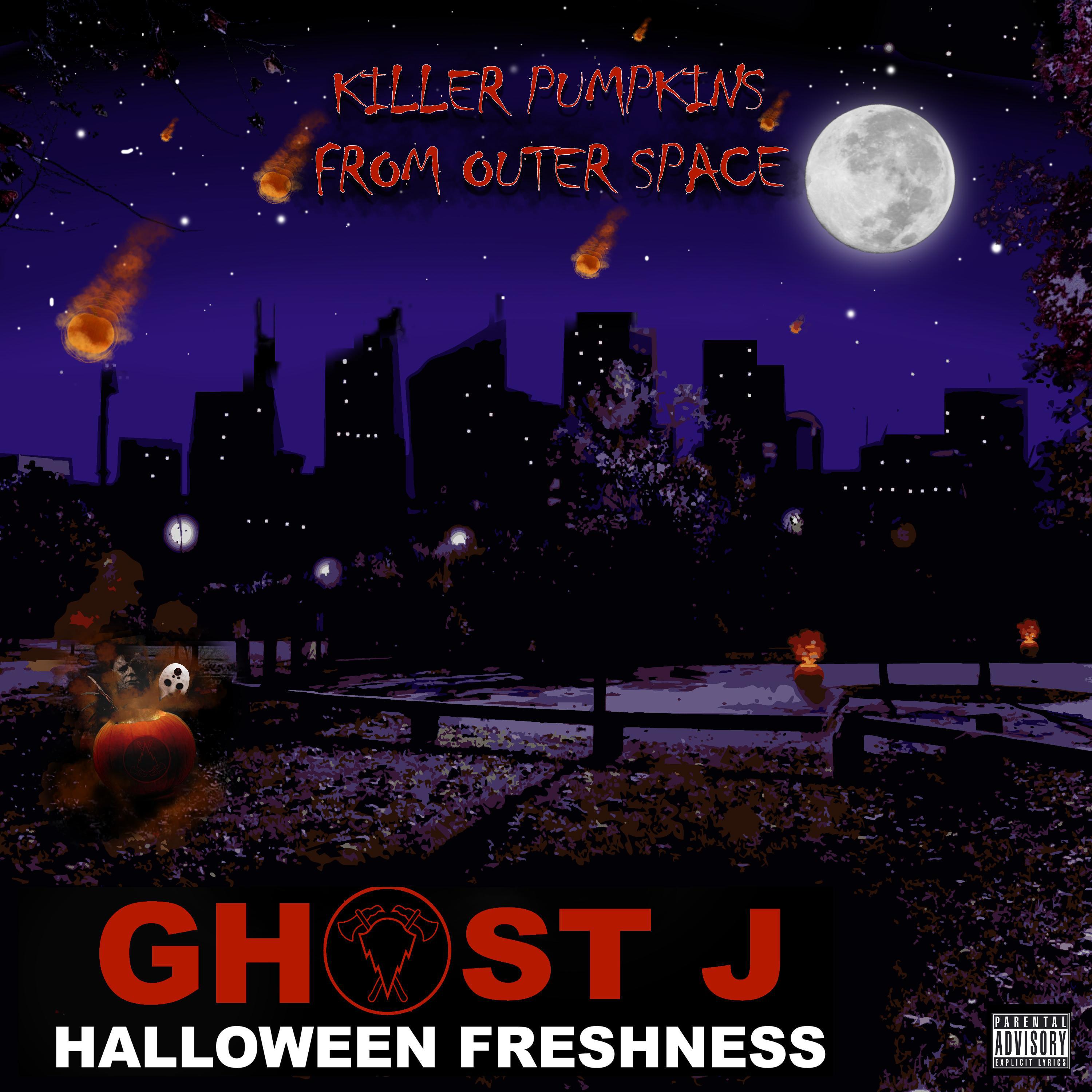 Ghost J - Killer Pumpkins from Outer Space