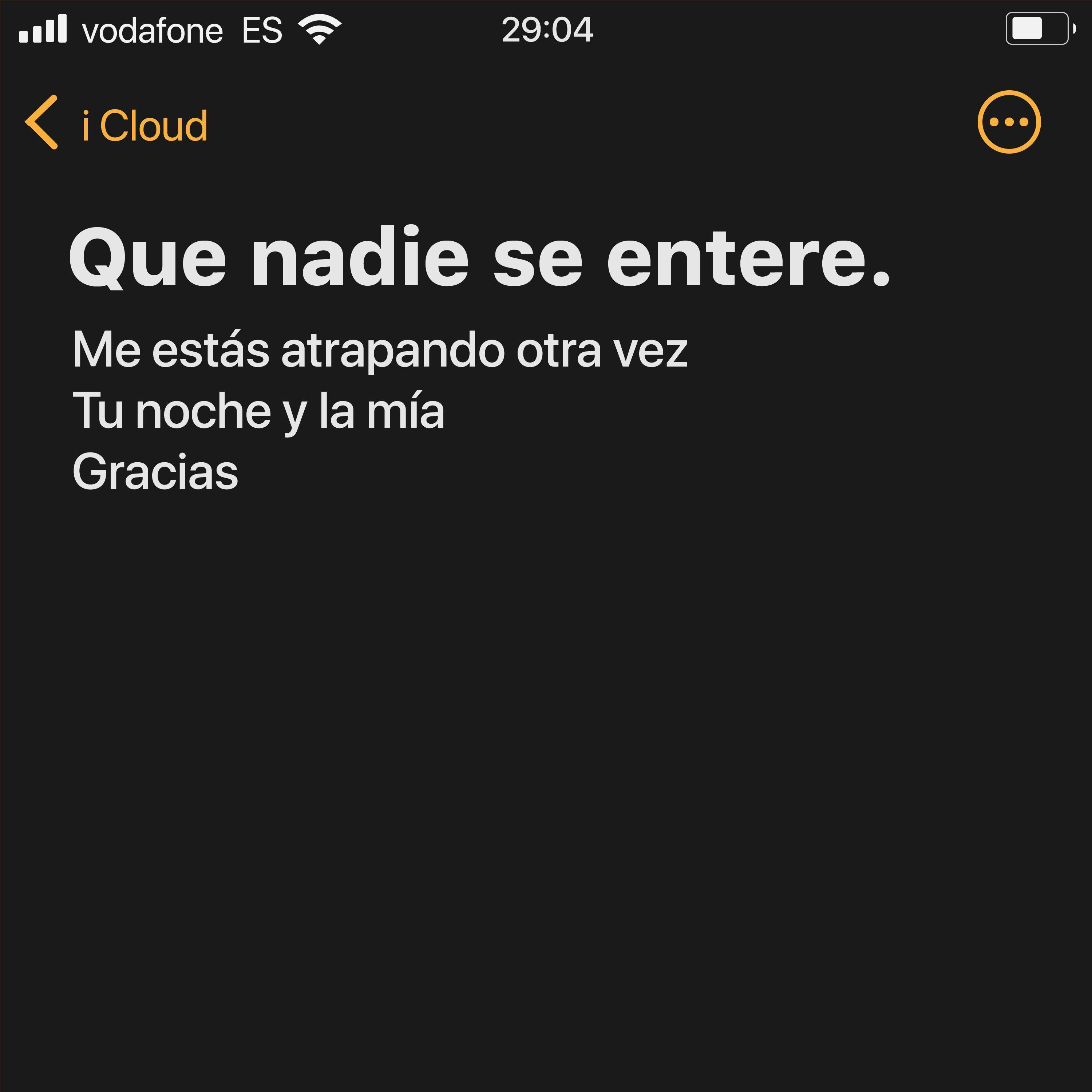 Que nadie se entere