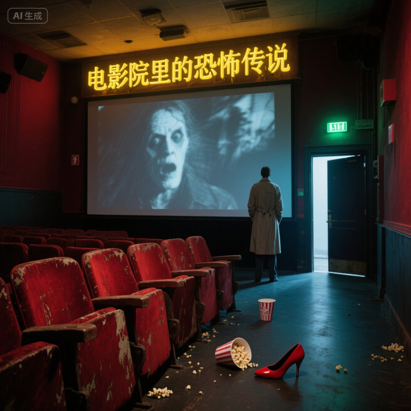 电影院的恐怖传说(六):家里的狗总是冲着“吊死过人”的房间狂叫 - 莫说诡事 - 电台节目 - 网易云音乐