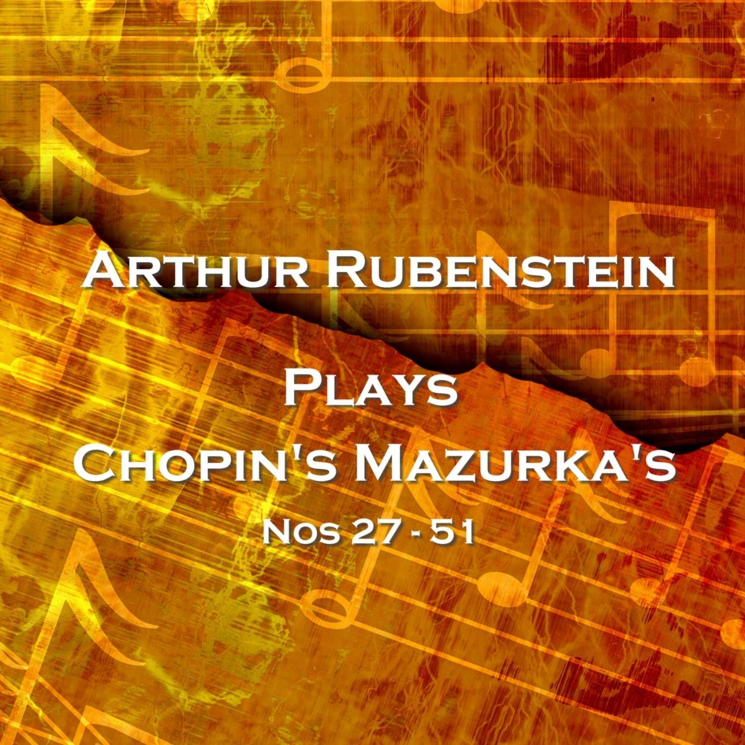 plays Chopin's Mazurka's 27 - 51