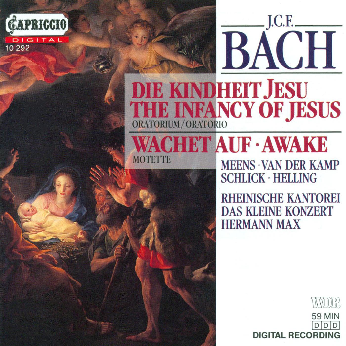 Hermann Max - Die Kindheit Jesu, W. XIV/2, B. D5:Recitative: Ich weih ihn Gott (Maria)