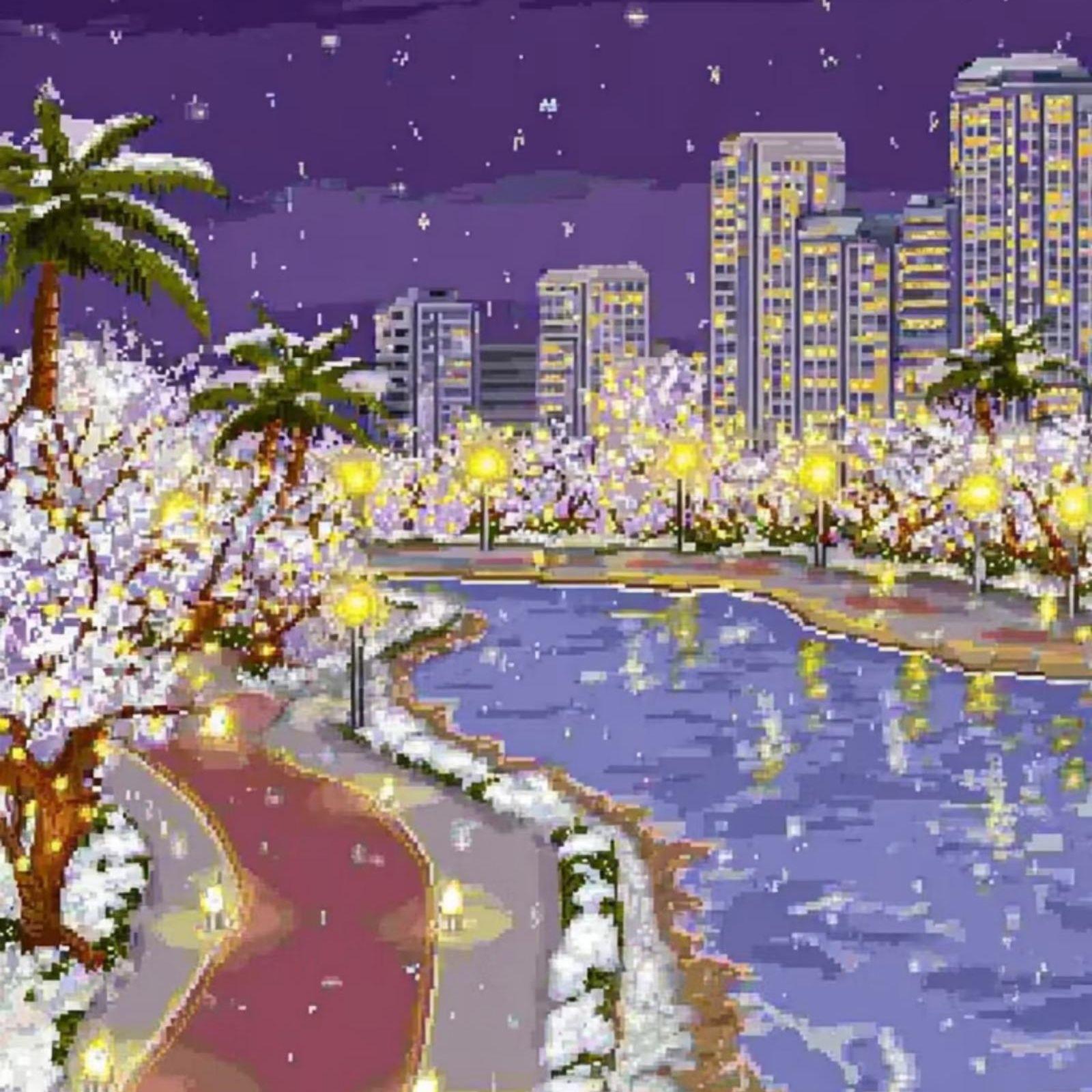 冷雨夜街头