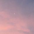 As I watched the moon