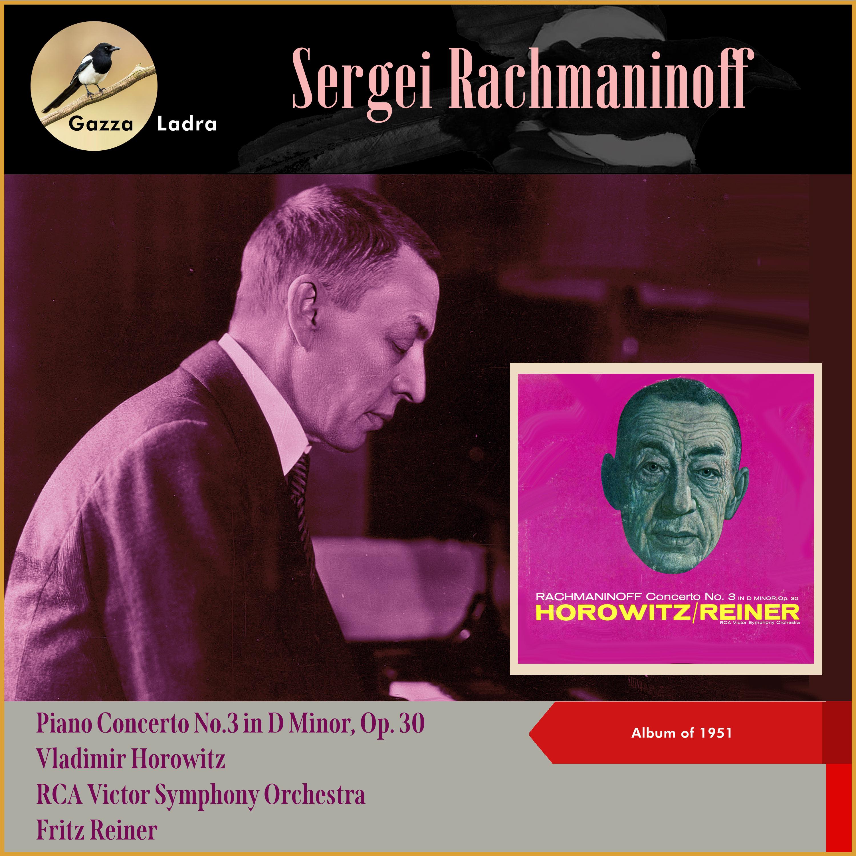 Sergej Rachmaninoff: Piano Concerto No.3 in D Minor, Op. 30 (Album of 1951)