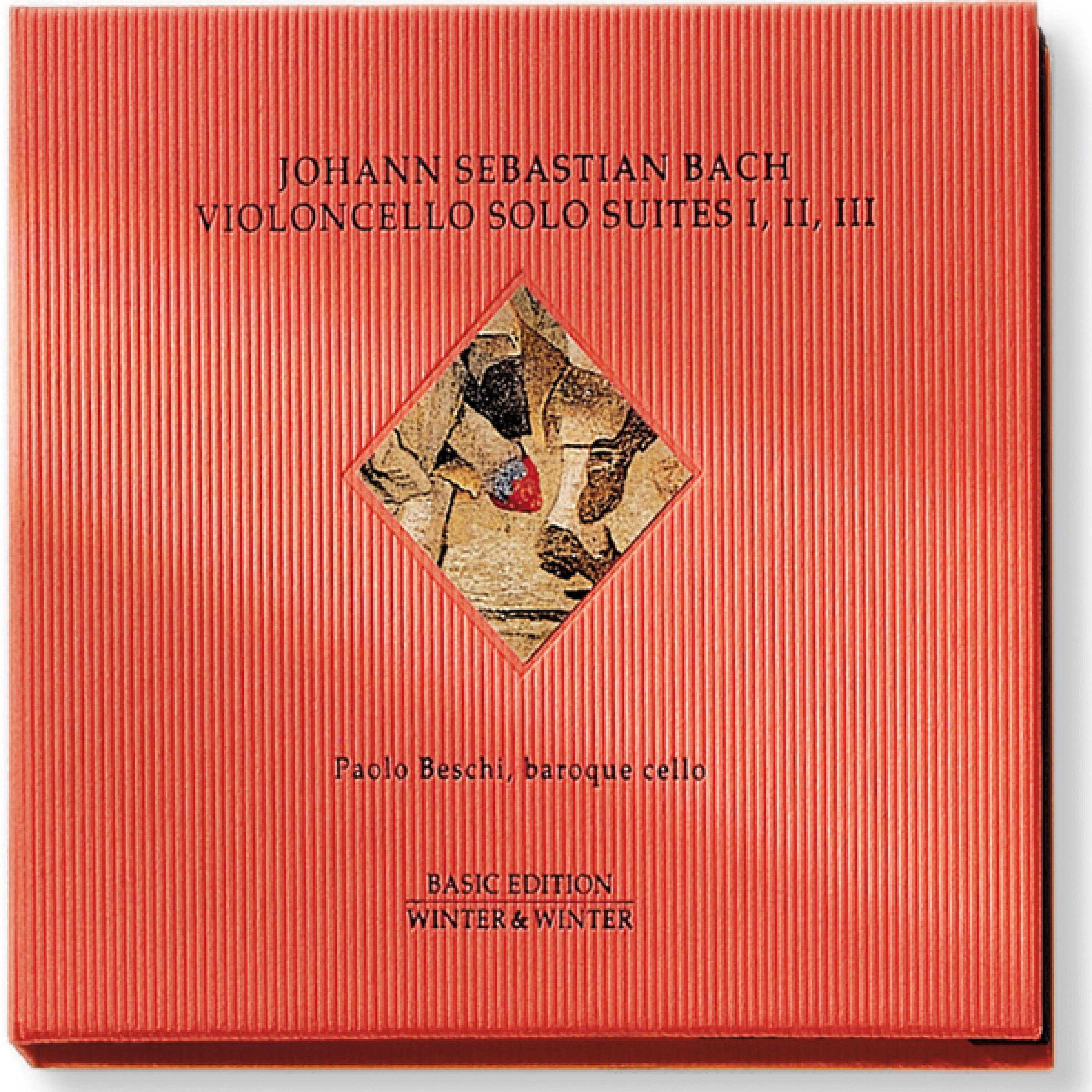 Bach: Violoncello Solo Suites I,II,III