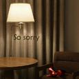so sorry