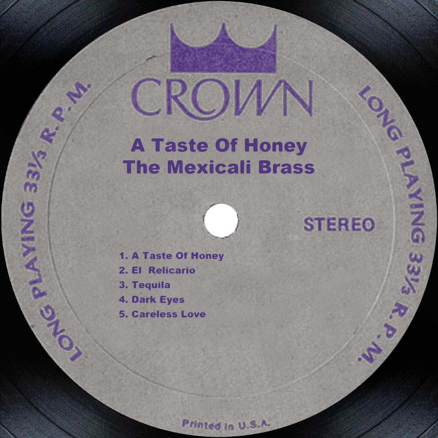 A Taste Of Honey专辑